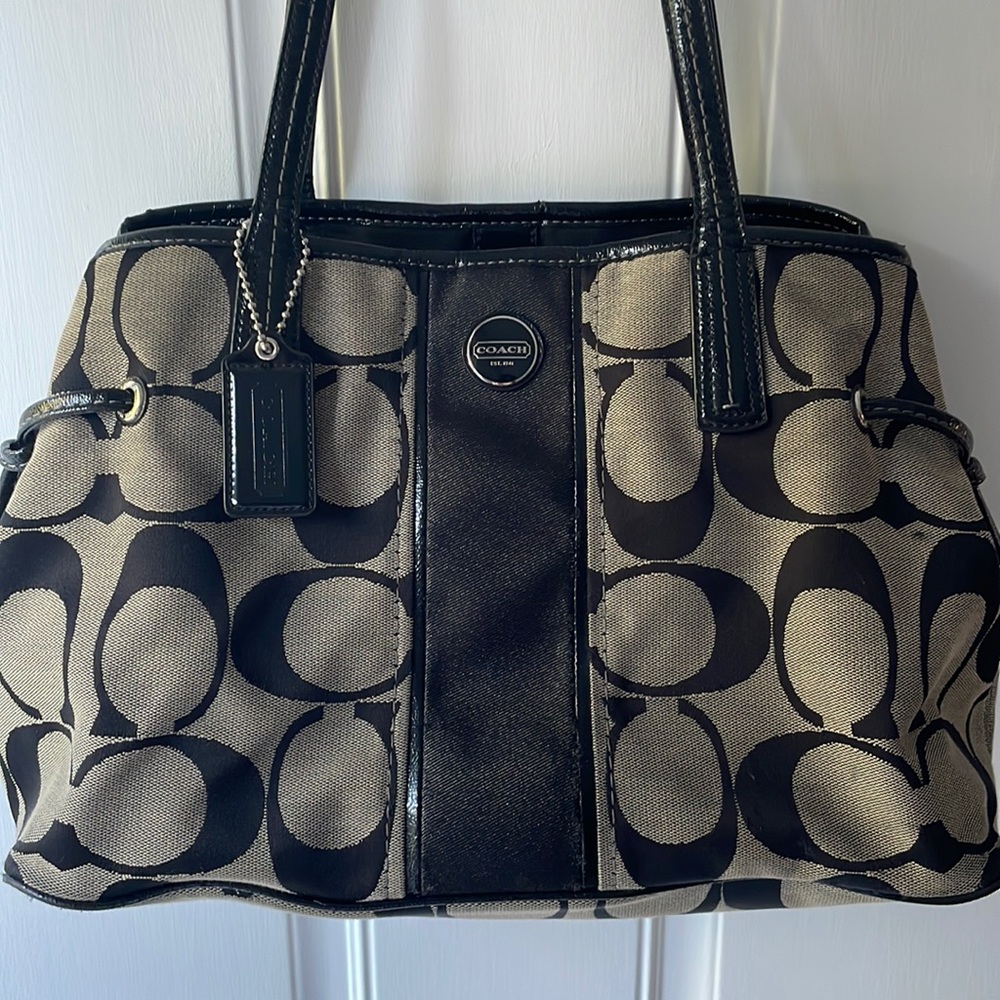 Coach satchal bag euc